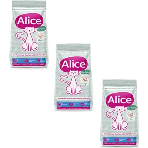 Light & Sterilised Somonlu Karidesli - Kısırlaştırılmış / Kilolu Kediler Için 3x1 kg ( 3 Adet 1 Kg)