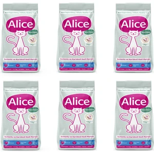 Light & Sterilised Somonlu Karidesli - Kısırlaştırılmış / Kilolu Kediler Için 6x1 kg (6 Adet)