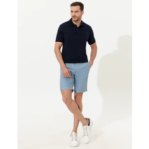 Pierre Cardin Erkek Mavi Regular Fit Bermuda Şort 50251541-VR036