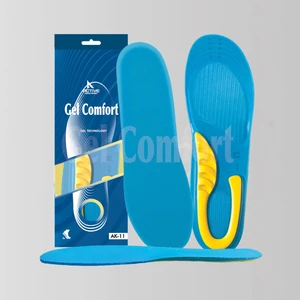 Gel Comfort GC12 | Yumuşak Jel, İş Ayakkabıları ve Botlar İçin Rahat Ortopedik Destekli Konfor İç Tabanlık