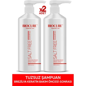 Tuzsuz - Arındırıcı Saç Bakım Şampuanı Şampuan / Parabensiz 500 ml x 2 adet