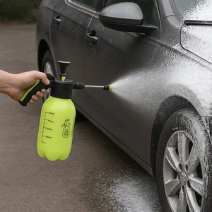 Car Basınçlı Oto Araç Yıkama Pompası El Değmeden Köpük Püskürtme Çubuklu 2 Lt