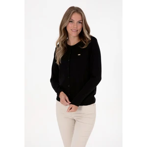U.S. Polo Assn. Kadın Siyah Basic Triko Hırka 50307719-VR046