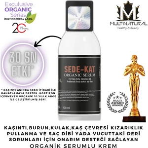 Multi Natural Dermatit Kepeklenen ve Hasas Ciltler İçin Sede-kat eğzama kremi  100mL