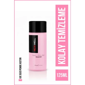 New Well Oje Silici Pembe Aseton,besleyici Red Orange 125 ml