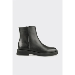 Siyah Deri Kadın Günlük Bot