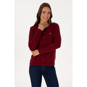 U.s. Polo Assn. Kadın Bordo Hırka (Triko) 50307719-VR014