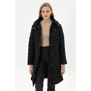 U.s. Polo Assn. Kadın Siyah Kaban 50312015-VR046