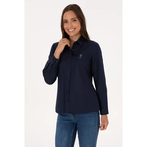 U.s. Polo Assn. Kadın Lacivert Gömlek Basic 50307990-VR033