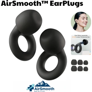 Uyku Kulak Tıkacı - Her Kulağa Uygun Beden - Derin Konsantrasyon - 28 Db - Airsmooth™