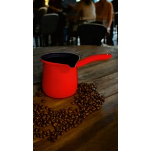 Emaye Market Emaye Cezve 500ML Kırmızı