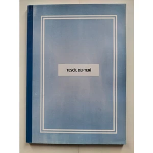 Kültür Matbaası Tescil Defteri