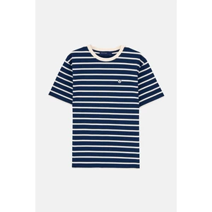 WWF Market Panda Heavyweight T-Shirt - Ekru / Lacivert