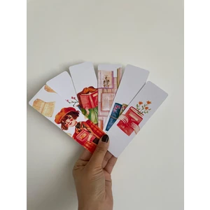 Tiny Stories TR Kitap Ayracı - 6'lı Suluboya Efektli