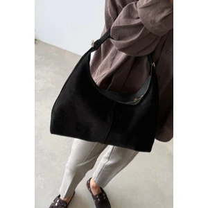 Nora Siyah Hakiki Deri Çanta