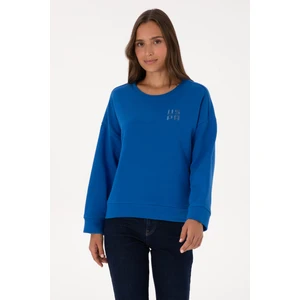 U.s. Polo Assn. Kadın Koyu Mavi Sweatshirt 50313565-VR032