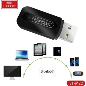 M22 Bluetooth 5.0 USB Aux Dönüştürücü