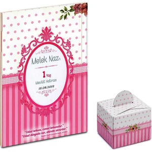 Süslü Şekerleme Luxurianthome Kişiye Özel İsimli 64 Sayfa Yasin Kitabı Lokumluk Sünnet Şekeri Mevlüt Hediyesi 30 adet