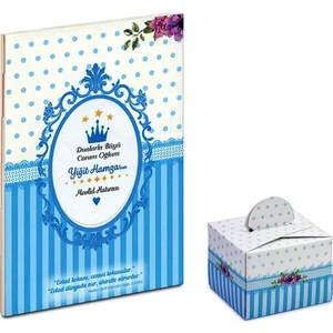 Süslü Şekerleme Luxurianthome Kişiye Özel İsimli 64 Sayfa Yasin Kitabı Lokumluk Sünnet Şekeri Mevlüt Hediyesi 30 adet