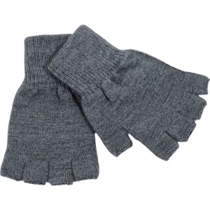 Axe Sportswear Unisex Çocuk Parmaksız Kesik Yarım Parmak Kışlık Örme Triko Eldiven 9 - 15 Yaş