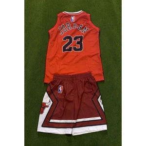 North Stand NBA Chicago Bulls Jordan Çocuk Basketbol Forması