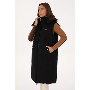 U.s. Polo Assn. Kadın Siyah Yelek (Dokuma) 50308613-VR046