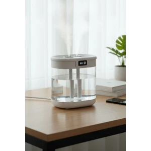 Blackbird Game Center Blic G15 Digital Çift Sprey Hava Nemlendirici 1.5 Litre Kapasiteli, Ultrasonik Soğuk Buhar Makinesi ve Gece Lambası