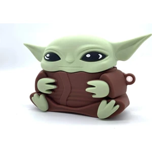 Kılıf Benim Airpods Pro 3. Nesil Uyumlu Bayb Yoda Karakter Silikon Koruma Kılıf ( 2025 )