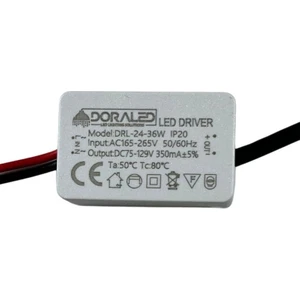 Dora Led 24-36X1W 350Ma 70-130V Power Led Driver IP20 Power Led Sürücü