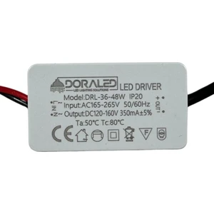 Dora Led 40-50W 350MA 130-160V Power LED Driver IP20 Power LED Sürücü