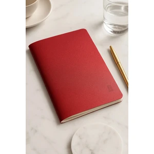 Metalik Işıltılı Kapaklı Çizgisiz Defter 30 Yaprak | Kaliteli Ivory Kağıt | A5 Boy | Hediye Defter – Şık Tasarım