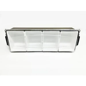 Bar Konteyner Baharatlık 4 Gözlü