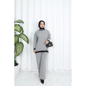 Nisum Moda Iki Renk Triko Takım