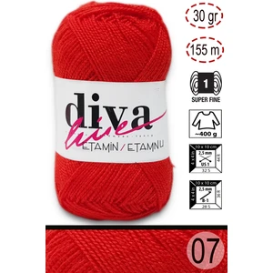 Diva İplik Diva Etamin 07 Elma Şekeri