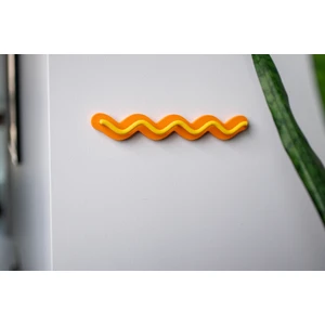 Genç 3D Modern Dalgalı Gözlük Askısı | Duvara Monte Gözlük Standı | Şık Gözlük Organizeri