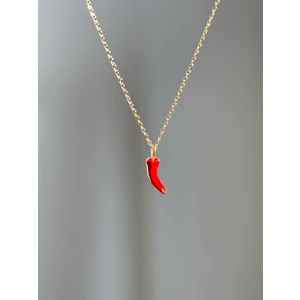 Çelik Kadın Biber Kolye