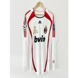 Legent Lady Ac.milan 2007 Efsane Nostalji Deplasman Beyaz Yetişkin Uzun Kollu Forması