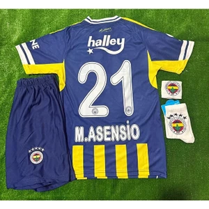 Legent Lady Fe.ner.bah'çe 2026 Marco Asensio Saha Parçalı Yeni Sezon Çocuk Forması 4'lü Set