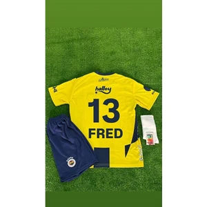 Legent Lady Fenerbahçe 2024/25 Fred Yeni Sezon Çocuk Iç Saha Forması 4lü Set