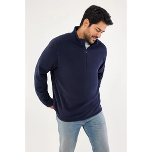 Altınyıldız Classics Anti-Pilling Tüylenme Yapmayan Standart Fit Dik Yaka Polar Sweatshirt