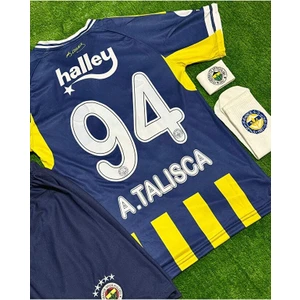 Legent Lady 2026/.FENERBÃHÇE Anderson Talisca Iç Saha Parçalı Yeni Sezon Çocuk Forması 4'lü Set