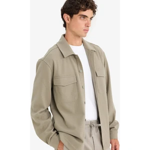 Regular Fit Düğmeli Gömlek Ceket E9251AX25AU