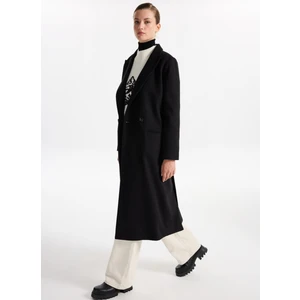 Siyah Kadın Manto F5WL-MN0140