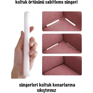 Bright Home Koltuk Örtüsü Kanepe Çekyatörtüsü Sıkıştırma Aparatı11 Adet