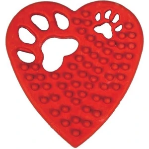 Buffer® Kalp Şekilli Tırtıklı Evcil Hayvanlar Için Diş Kaşıma Çiğneme Oyuncağı