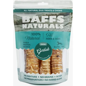 Baffs Naturals Dana Gırtlak %100 Doğal Çiğnemelik Köpek Ödül Maması 100 gr