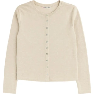 4771 Kadın Örme Basic Selanik Hırka Taş