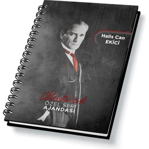 Kişiye Özel Isimli Atatürk Ajanda 2026