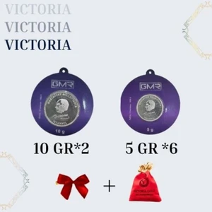 Victoria Gold Sertifikalı  50 Gr Sıkka Gümüş 999 Ayar