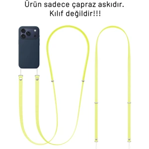 Nezih Case iPhone 17 Serisiyle Uyumlu Çapraz Telefon Askısı (Sadece Açıklamada Belirtilen Model Kılıflarla Uyumludur)